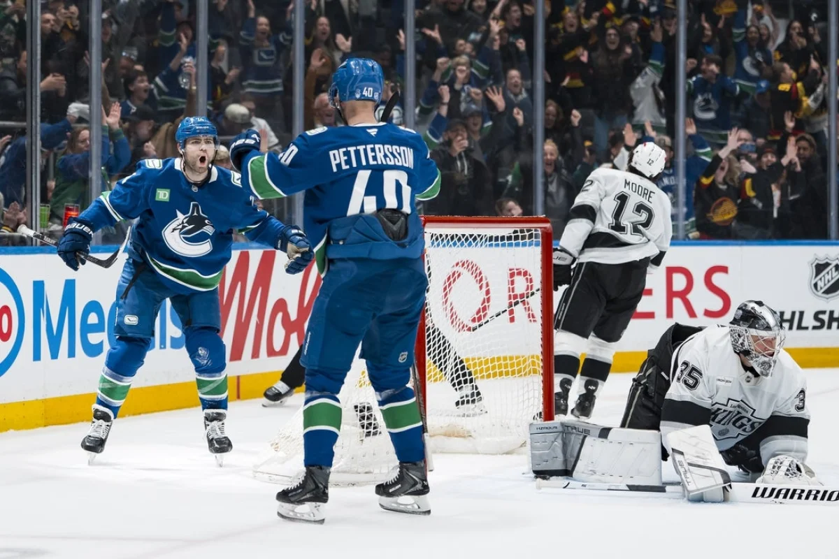 Canucks Secure Overtime Victory Against Kings with DeBrusk's Second Goal