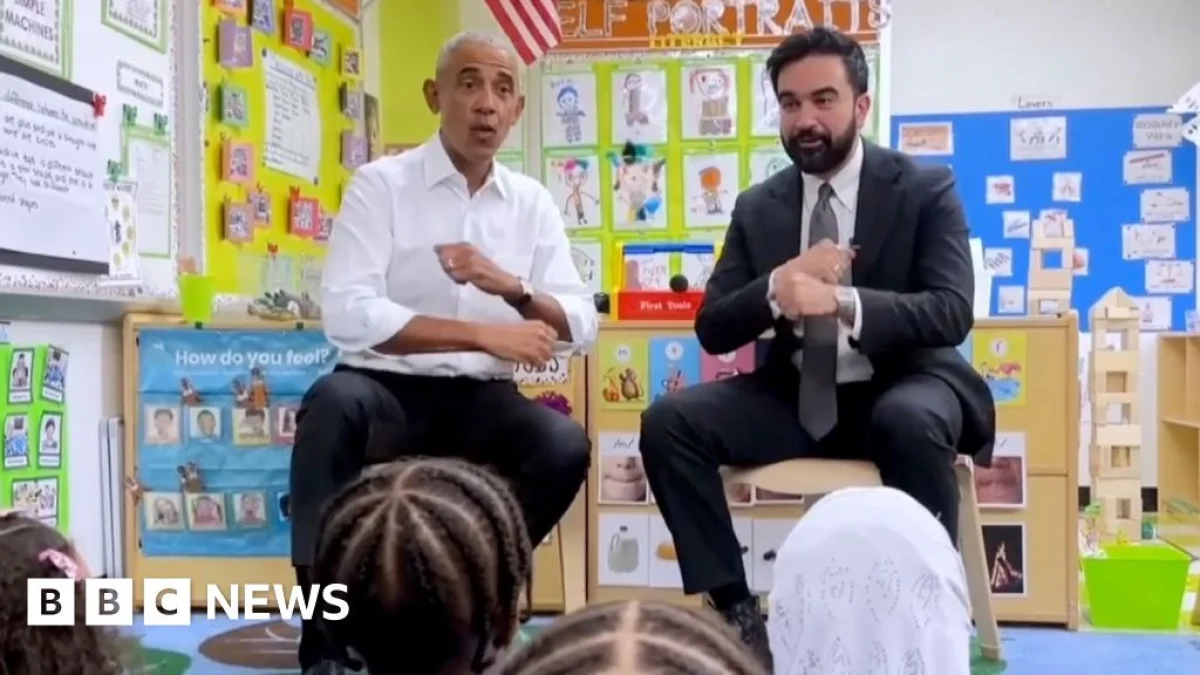 Former President Obama and NYC Mayor Mamdani Engage Community at Bronx Childcare Event