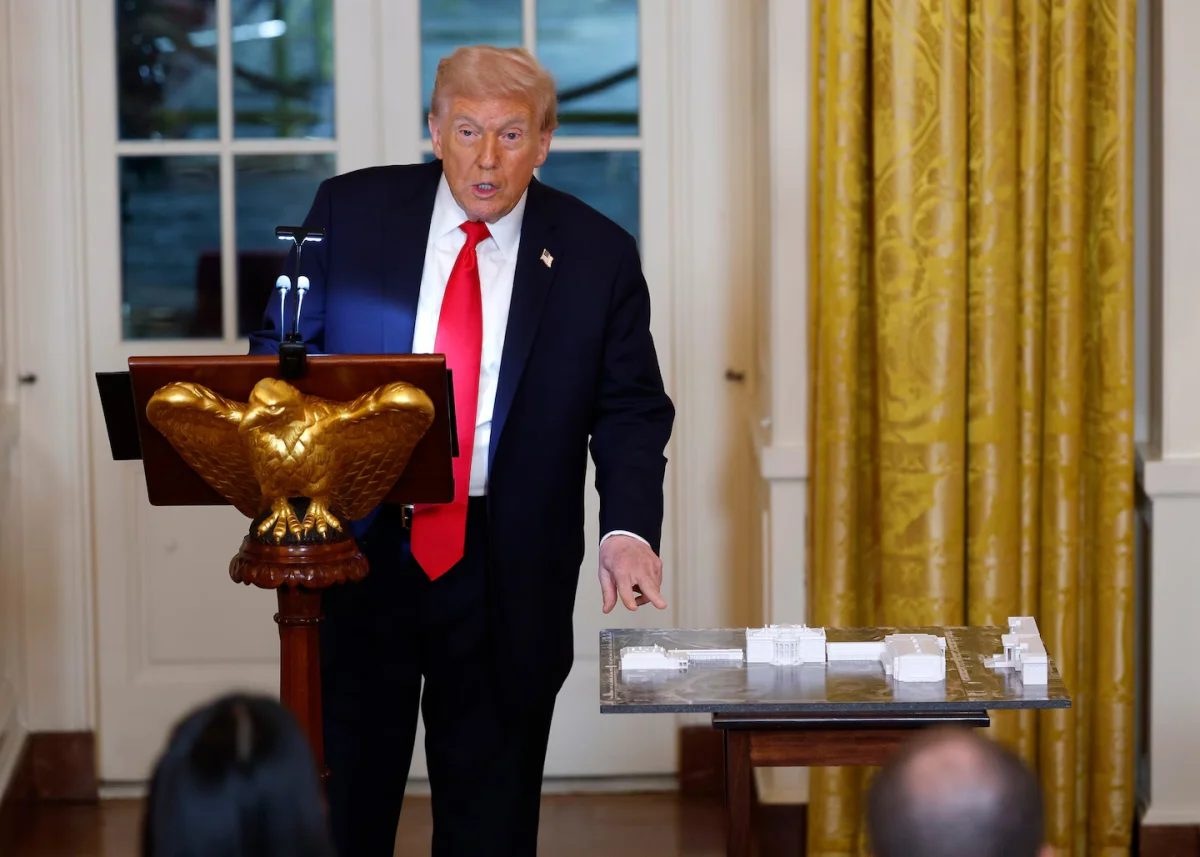 We analyzed Trump’s public remarks. His White House ballroom is a top priority.