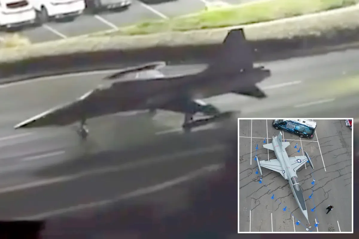 Fighter Jet's Unusual Journey Precedes Major Southern California Military Celebration