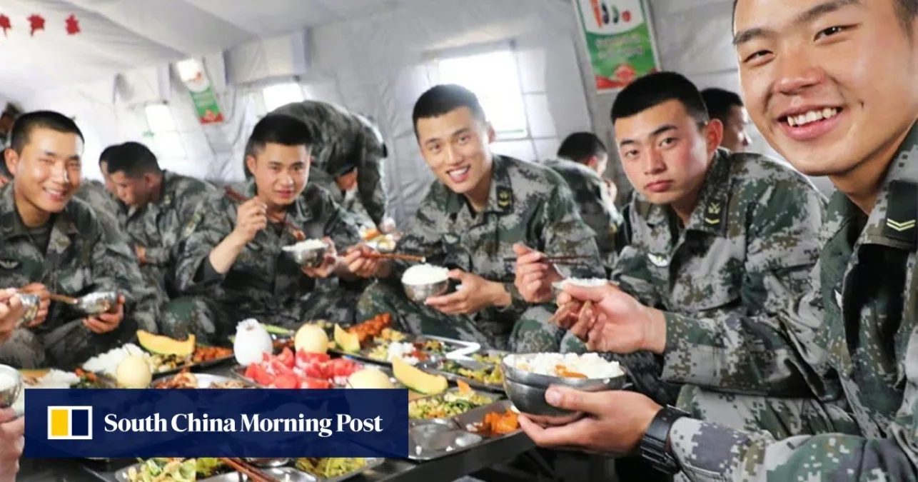 China's Military Enhances Food Logistics with AI-Powered Monitoring to Boost Soldier Welfare