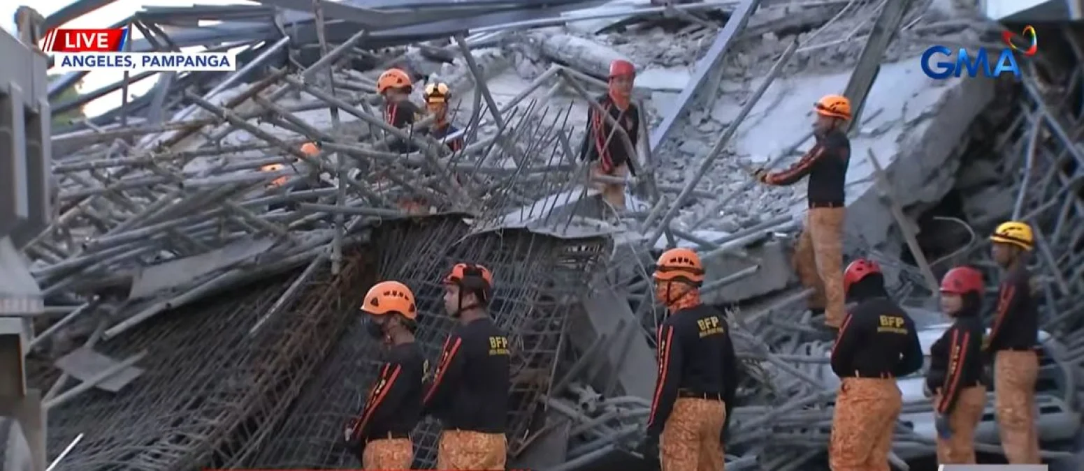 Angeles City Building Collapse: Rescue Efforts Intensify