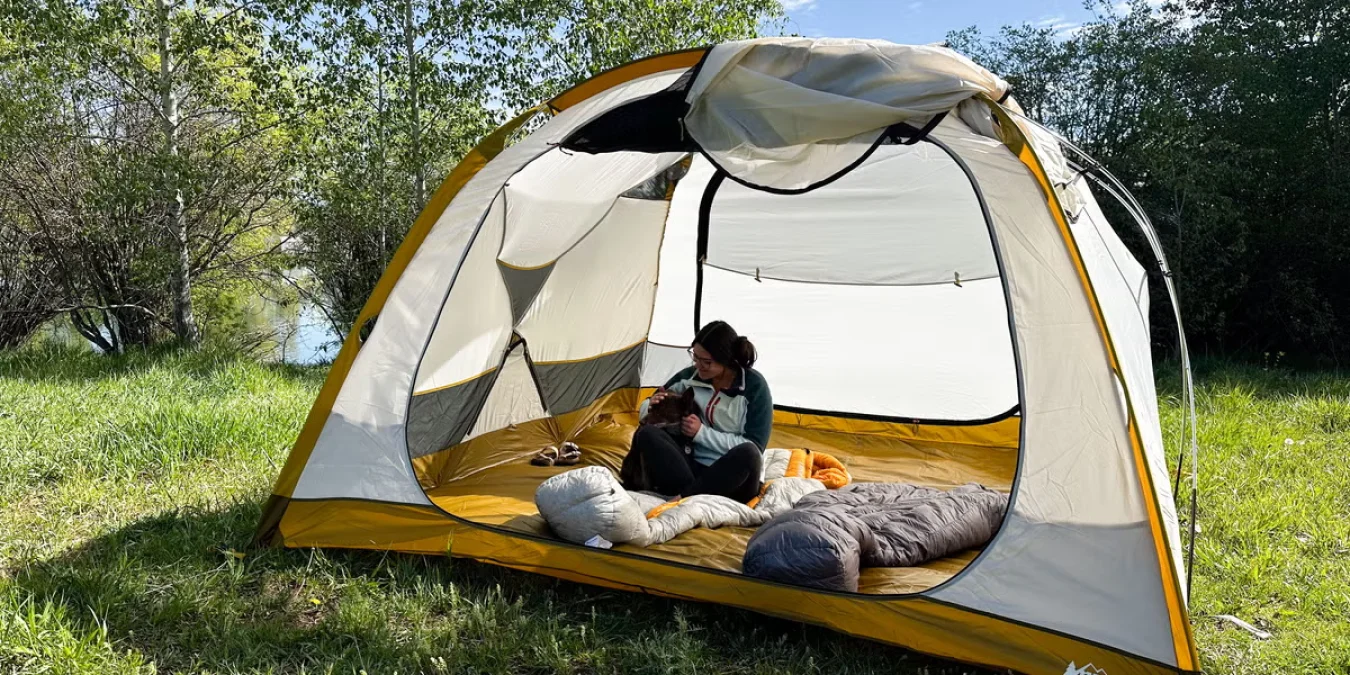 Feeling Cramped While Camping Isn’t Fun. That’s Why I Keep Recommending REI’s Base Camp 6 Family Tent.